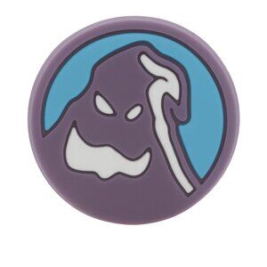 Purple Ghost Shoe Charm for Crocs – Spooky Character Jibbitz Style Charm